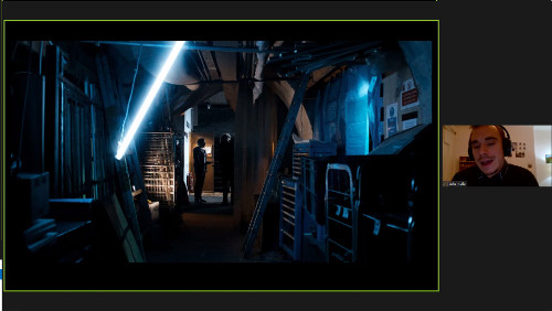 Luke talking about a still Luke talking about a still